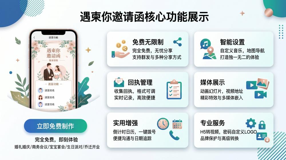 零基础自制电子请柬，几分钟搞定不用找人帮忙